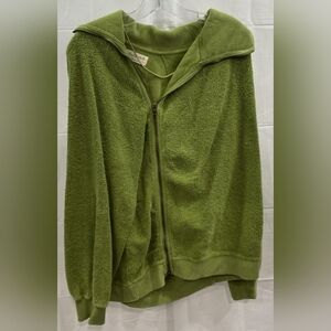Free People Green Zip Jacket 💚